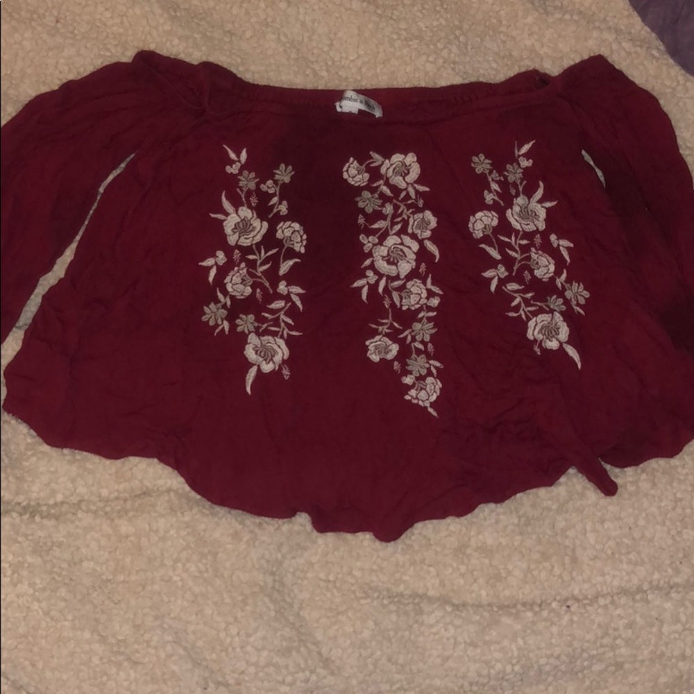 Off the shoulder top